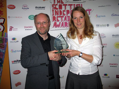 Winner Best Scottish Retailer Health & Lifestyle 2012