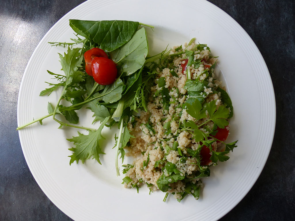 Couscous Salad with parsley