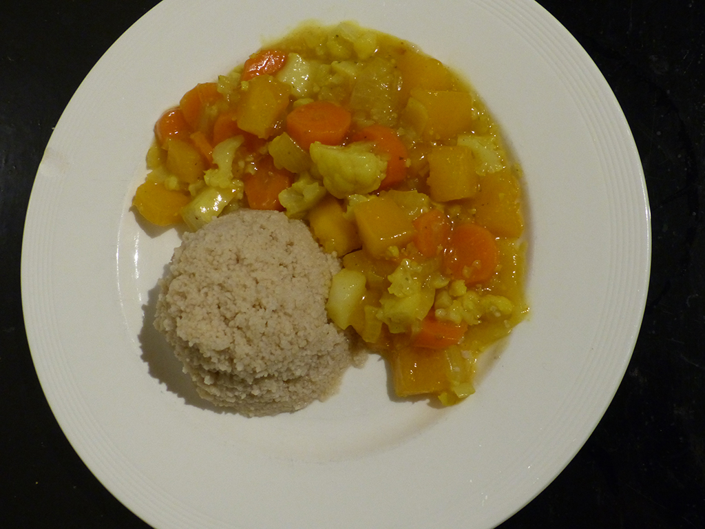 Couscous with Winter Vegetables