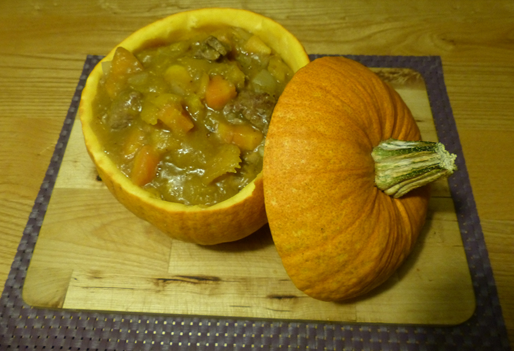 Venison Pumpkin Stew