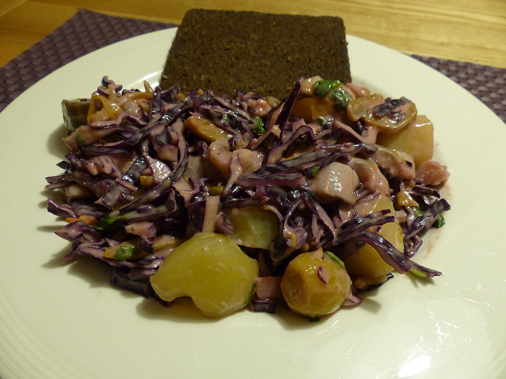 Red Cabbage Salad